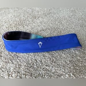 Ivivva by Lululemon Athletica reversible poly-blend stretchy headband NWOT